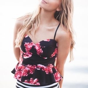 Albion Fit Peplum Bikini Top